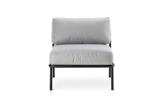 Bilbao Loungesessel Stahl 1