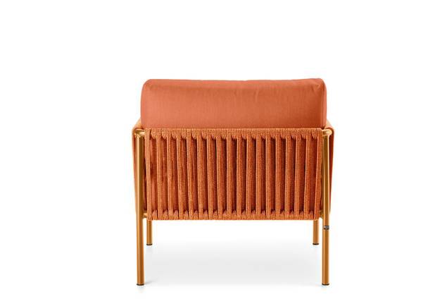 Bilbao Fauteuil lounge acier 2