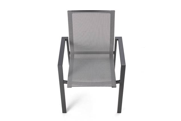 Braga Chaise de jardin empilable aluminium 6
