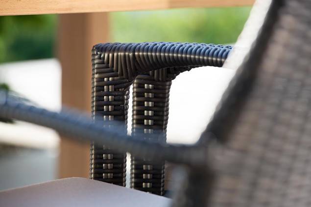 Brescia II Gartenstuhl stapelbar Rattan 15