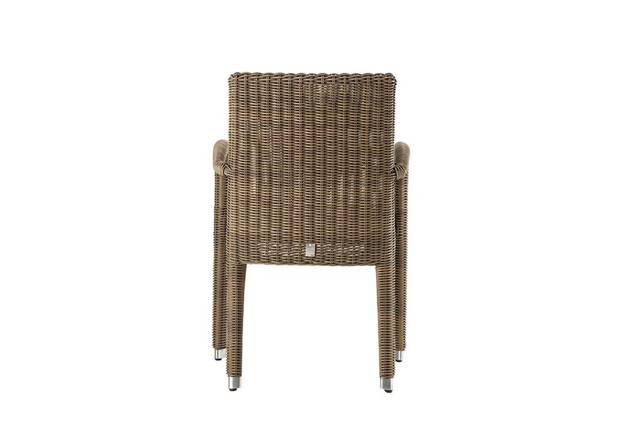 Brescia II Gartenstuhl stapelbar Rattan 5