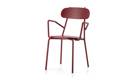 Cadiz Chaise de jardin empilable acier