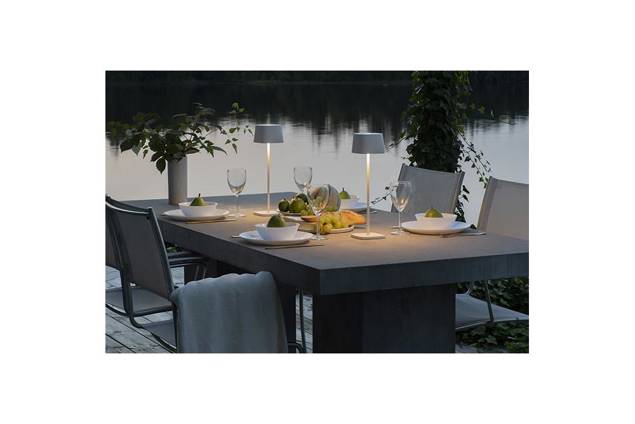 Capri Aussenleuchte weiss 2