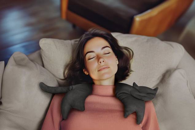 Clara Wärmekissen Katze 2