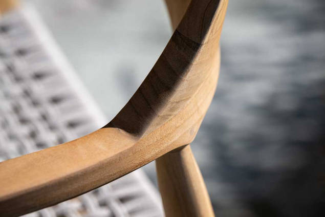 Matera Gartentisch Set Beton/Holz 5