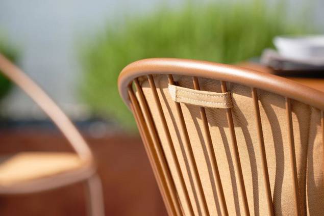 Como Gartenstuhl stapelbar Stahl 10