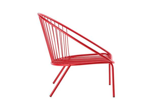 Como Loungesessel Stahl 2