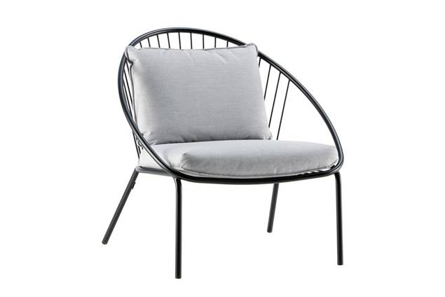 Como Loungesessel Stahl 1