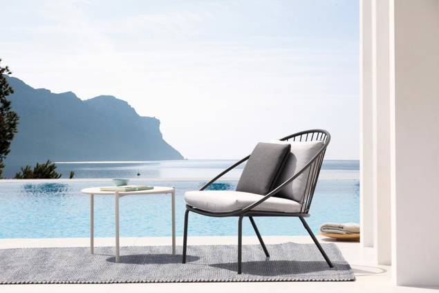 Como Loungesessel Stahl 6