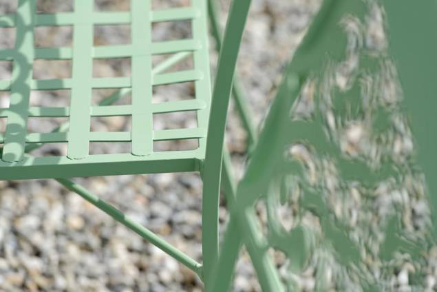 Cordoba Gartenstuhl stapelbar Stahl 3