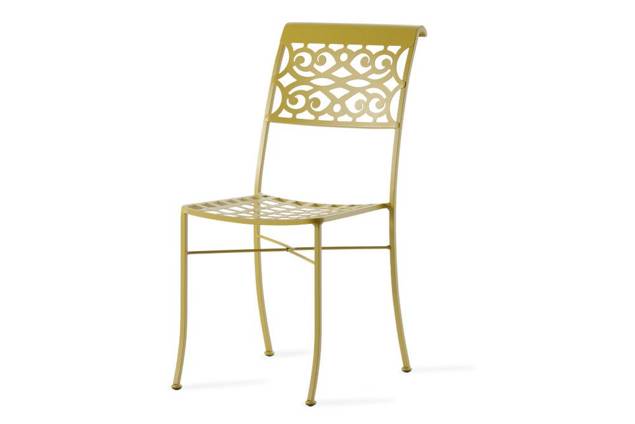 Cordoba Chaise de jardin empilable acier