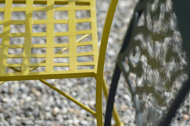 Cordoba Chaise de jardin empilable acier  2