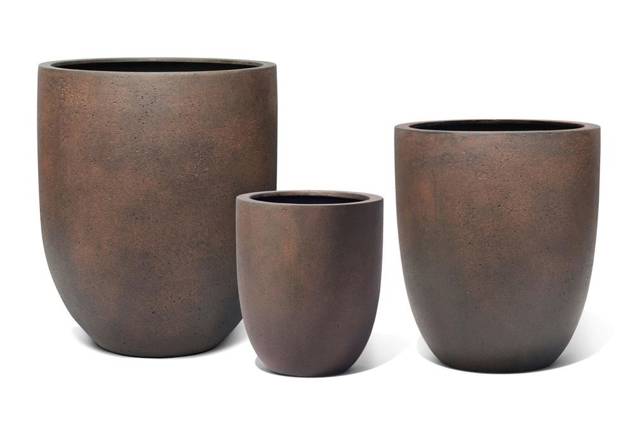 Cumino Albero Ensemble pots de fleurs synthétique