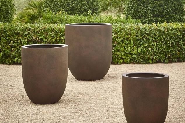 Cumino Albero Ensemble pots de fleurs synthétique 2