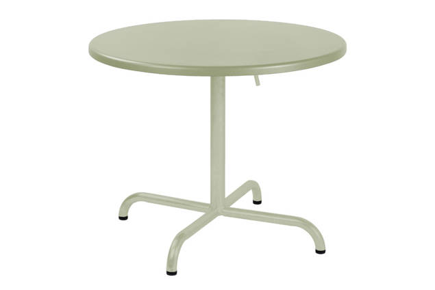 Davos Loungetisch klappbar Stahl Ø 75 cm