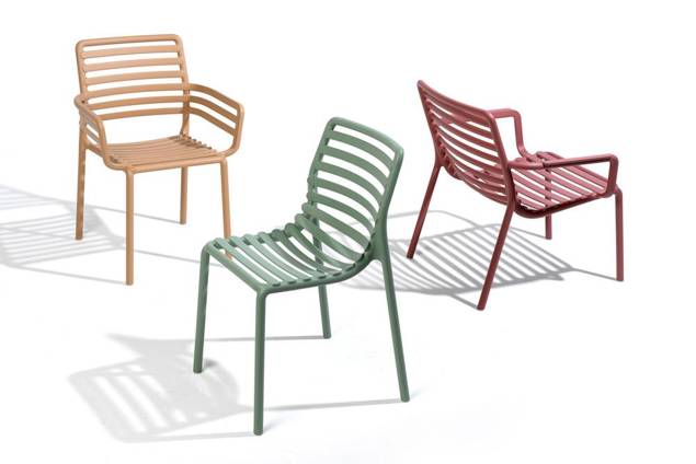 Doga Fauteuil d'extérieur empilable synthétique 1