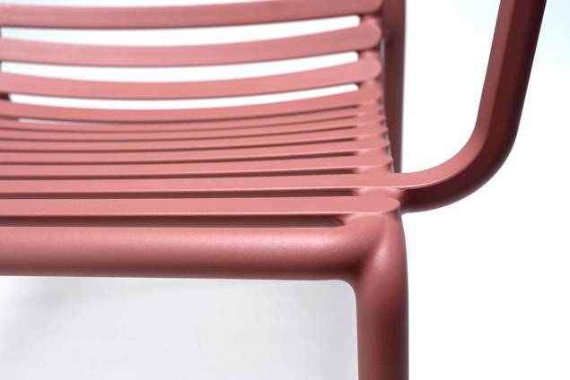 Doga Fauteuil d'extérieur empilable synthétique 6