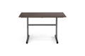 Dublin Table de jardin pliante acier inoxydable anthracite Ø 130 cm 2
