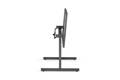 Dublin Table de jardin pliante acier inoxydable anthracite Ø 130 cm 5