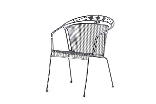 Elegance Gartenstuhl Stahl