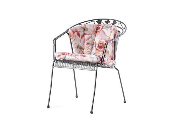 Elegance Gartenstuhl Stahl 1