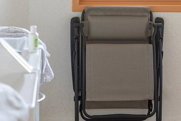 Énergie Fauteuil de relaxation Clippé pliant acier 3