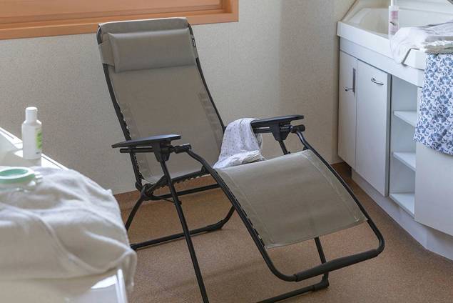 Énergie Fauteuil de relaxation Clippé pliant acier 5