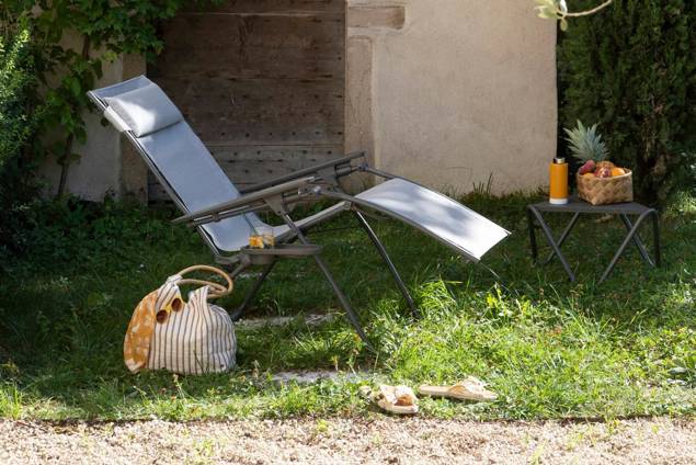 Evolution Fauteuil de relaxation pliant acier 5