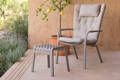 Folio Gartenhocker stapelbar Kunststoff 1