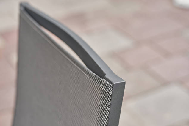 Friesland II Gartenstuhl Hochlehner Aluminium