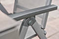 Friesland II Gartenstuhl Hochlehner Aluminium 2