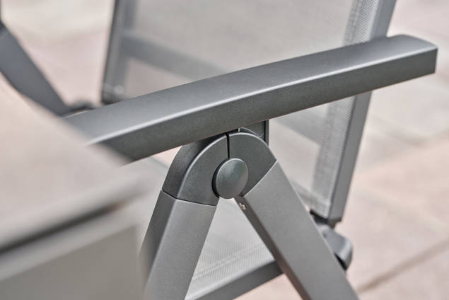 Pilatus Set de table de jardin acier 1