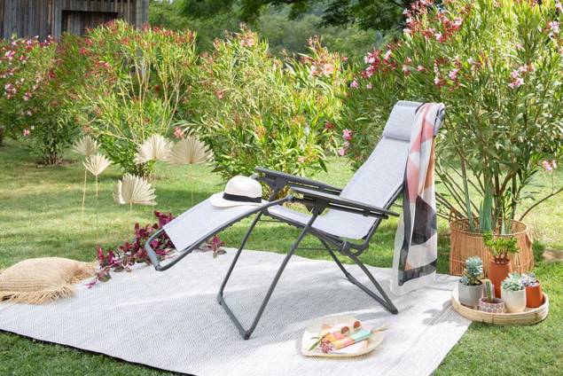 Futura Fauteuil de relaxation  Clippé pliant acier 2