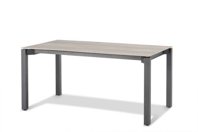 Gibraltar Table de jardin à rallonge céramique 145/270x90 cm 2