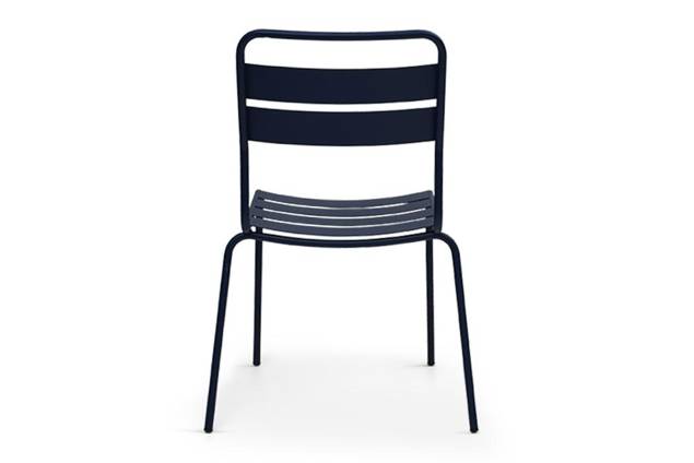 Glarus Chaise de jardin empilable acier 2