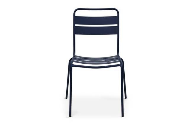 Glarus Chaise de jardin empilable acier 3