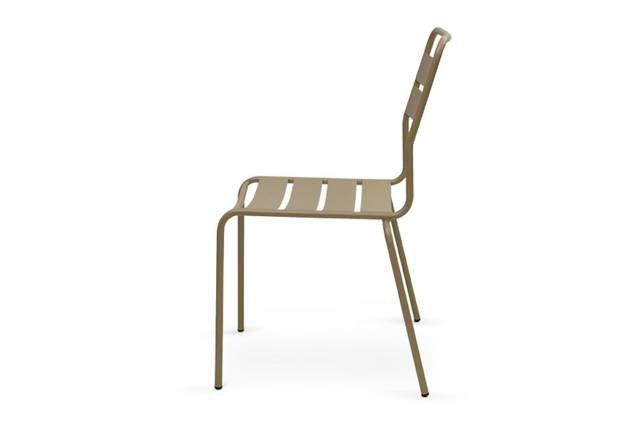 Glarus Gartenstuhl stapelbar Stahl 1