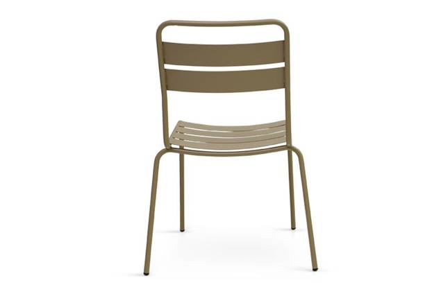 Glarus Gartenstuhl stapelbar Stahl 2