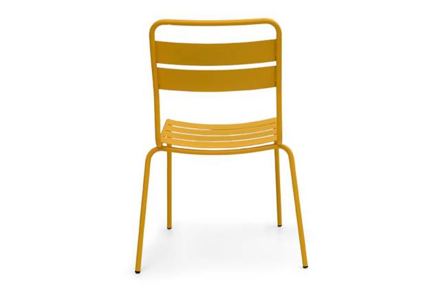 Glarus Gartenstuhl stapelbar Stahl 2