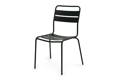 Glarus Chaise de jardin empilable acier