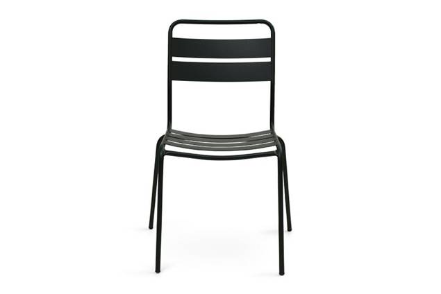 Glarus Gartenstuhl stapelbar Stahl 3