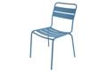 Glarus Chaise de jardin empilable acier