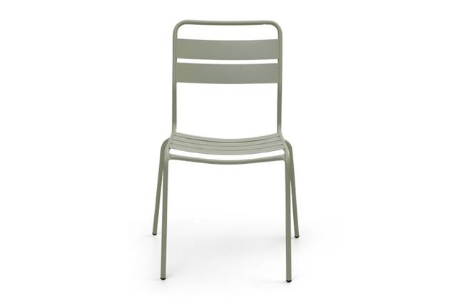 Glarus Gartenstuhl stapelbar Stahl 3