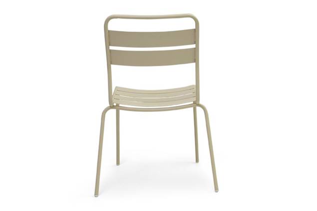 Glarus Gartenstuhl stapelbar Stahl 2