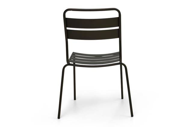 Glarus Gartenstuhl stapelbar Stahl 2