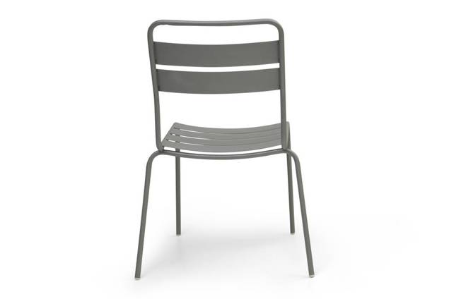 Glarus Gartenstuhl stapelbar Stahl 2
