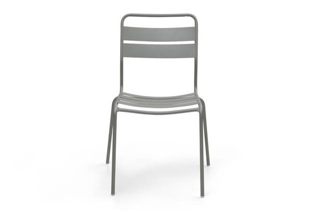 Glarus Gartenstuhl stapelbar Stahl 3