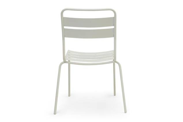 Glarus Gartenstuhl stapelbar Stahl 2