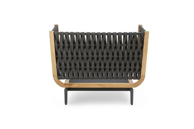 Göteborg Fauteuil de lounge aluminium 3