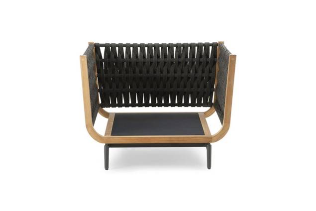 Göteborg Fauteuil de lounge aluminium 4